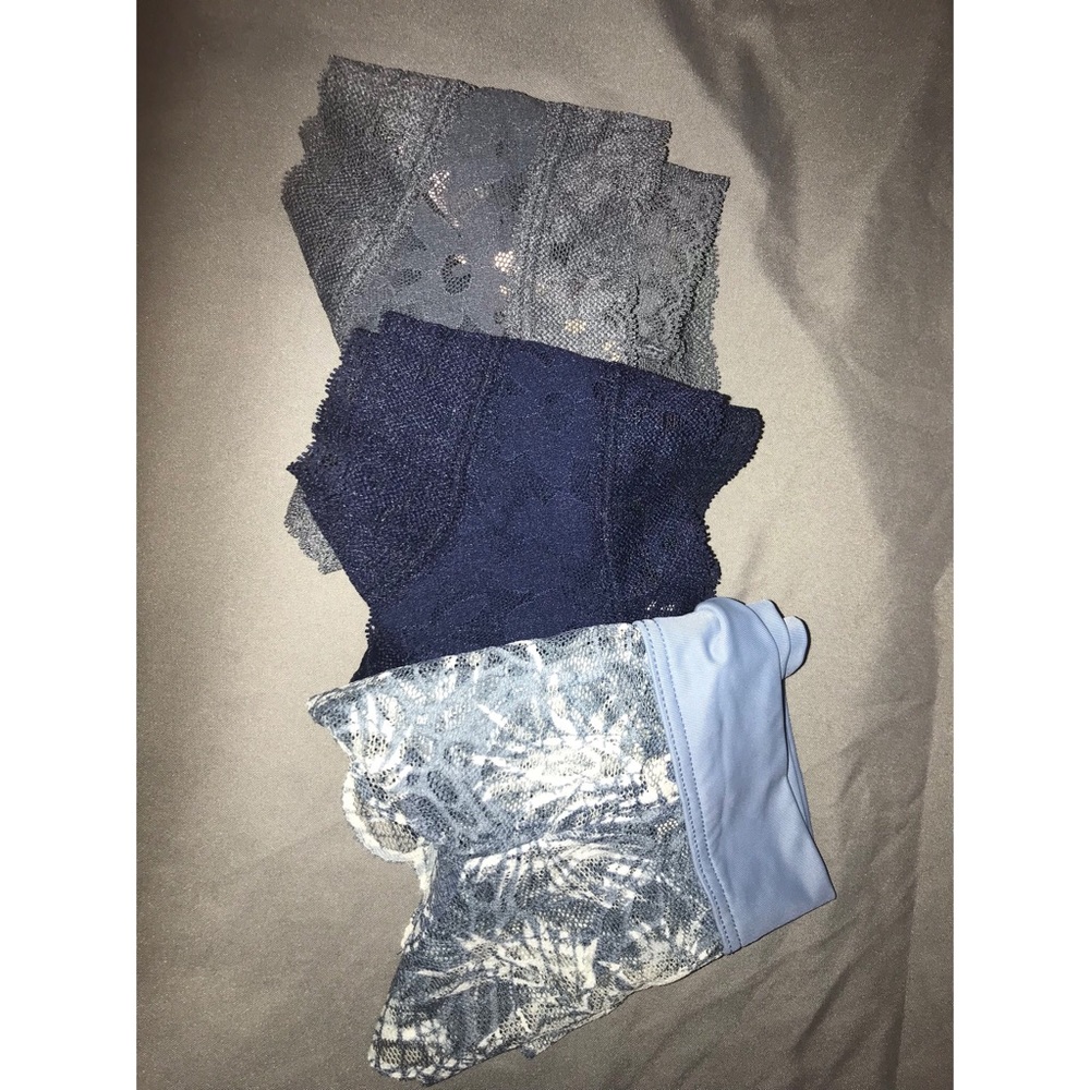 VS/PINK panties 3 pairs - Small